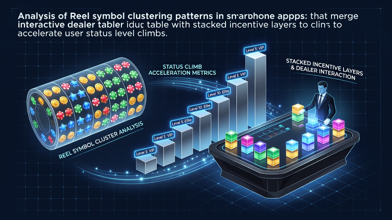 Mobile app screen showing clustered reel symbols alongside a live dealer table interface